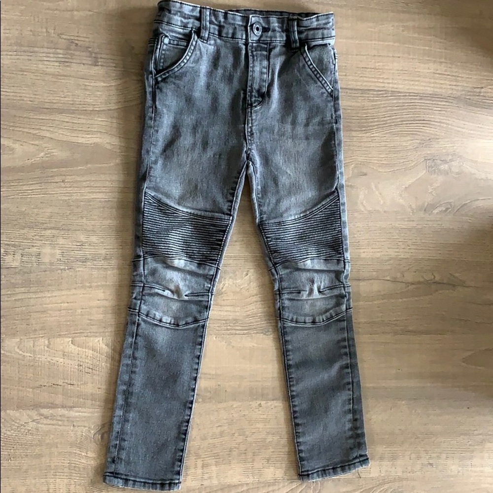 grey denim boys jeans